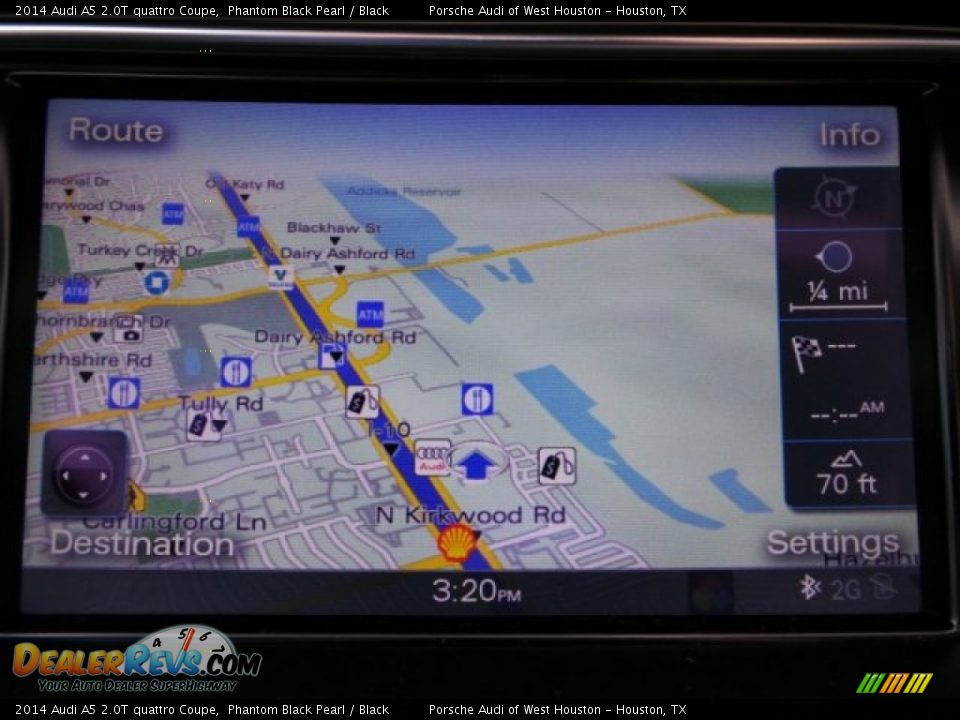 2014 Audi A5 2.0T quattro Coupe Phantom Black Pearl / Black Photo #17