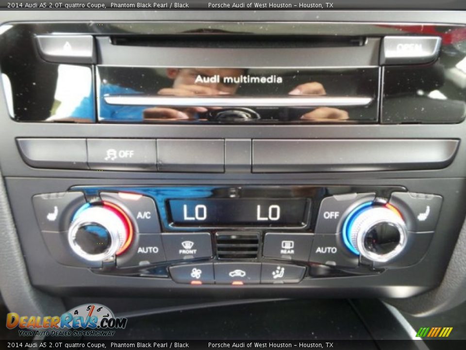 2014 Audi A5 2.0T quattro Coupe Phantom Black Pearl / Black Photo #19
