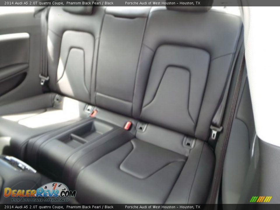 2014 Audi A5 2.0T quattro Coupe Phantom Black Pearl / Black Photo #22