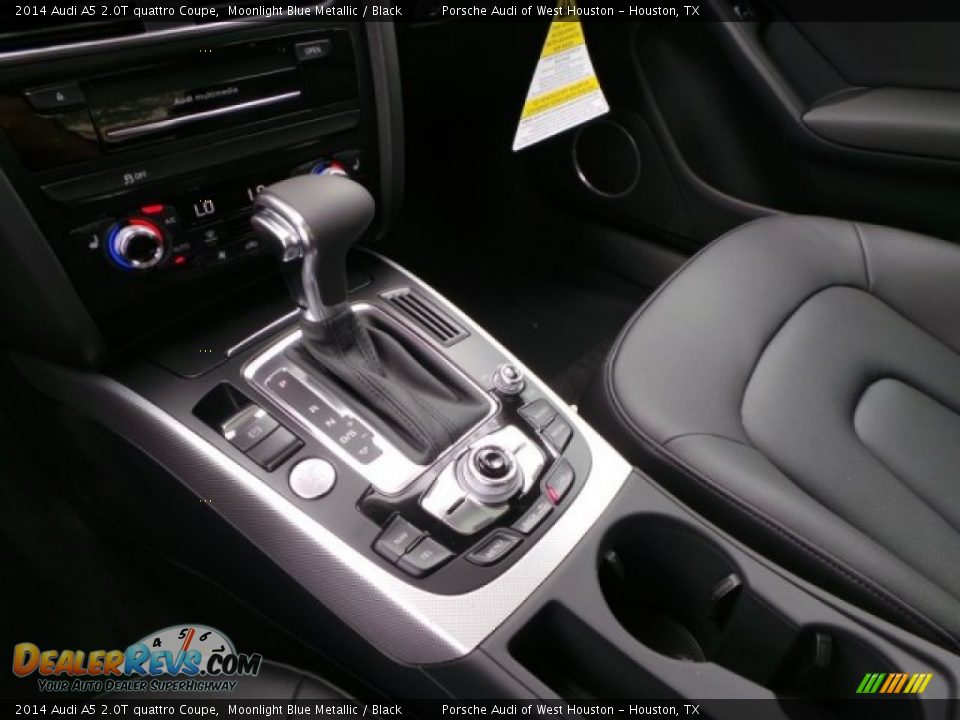 2014 Audi A5 2.0T quattro Coupe Moonlight Blue Metallic / Black Photo #15