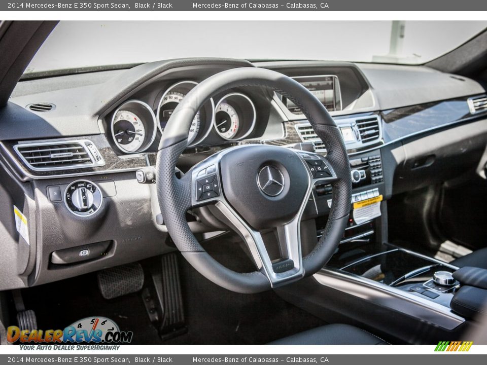 2014 Mercedes-Benz E 350 Sport Sedan Black / Black Photo #5