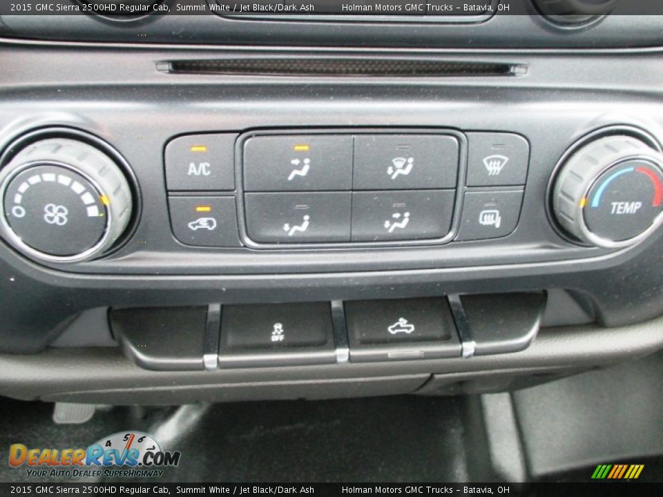 Controls of 2015 GMC Sierra 2500HD Regular Cab Photo #9
