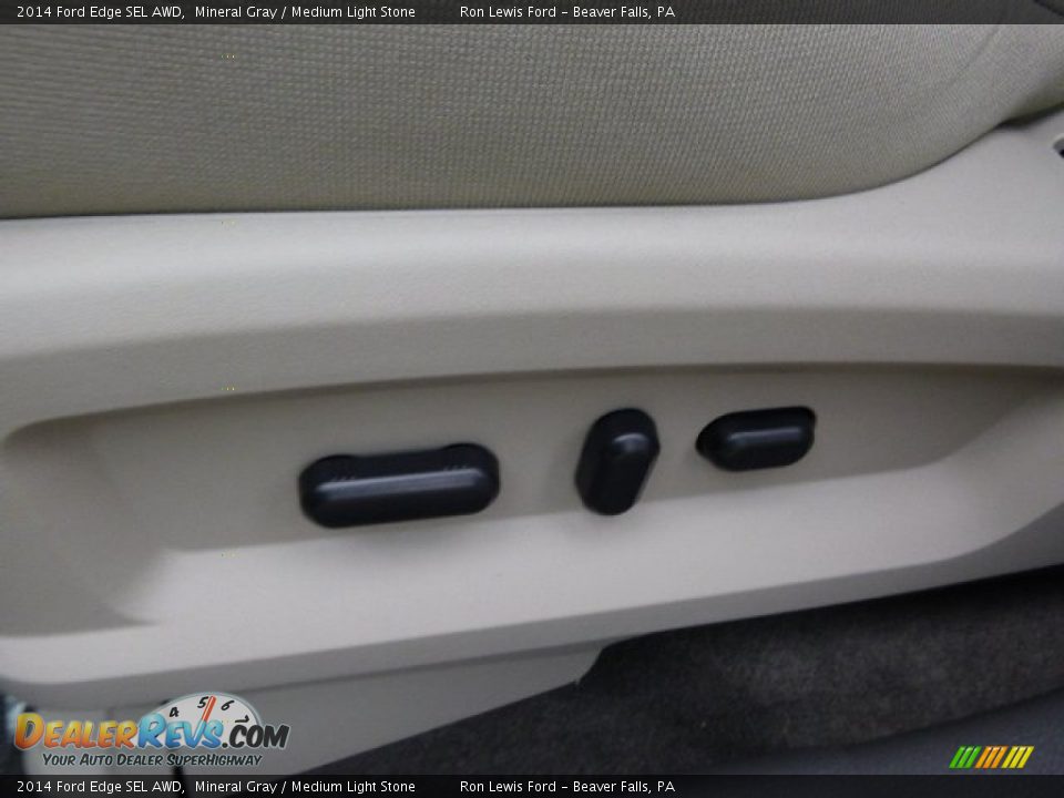 2014 Ford Edge SEL AWD Mineral Gray / Medium Light Stone Photo #15
