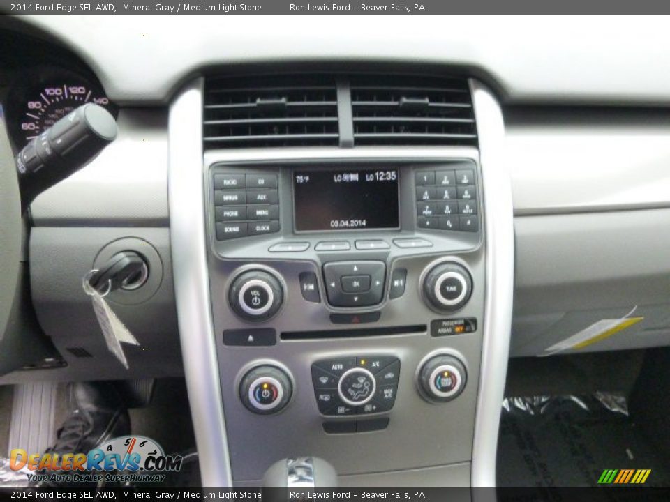 2014 Ford Edge SEL AWD Mineral Gray / Medium Light Stone Photo #16