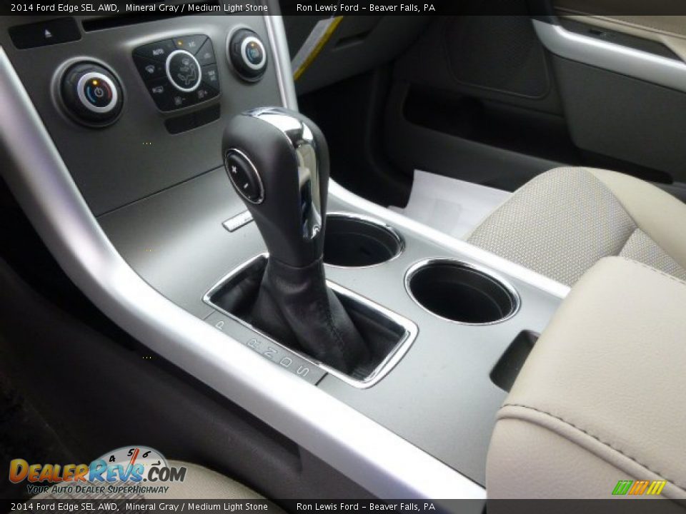 2014 Ford Edge SEL AWD Mineral Gray / Medium Light Stone Photo #17