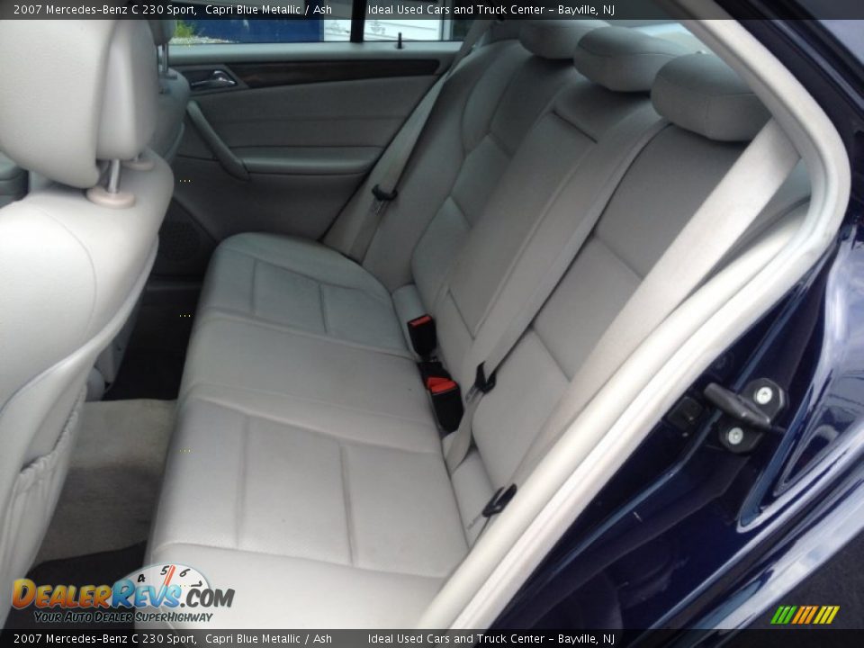2007 Mercedes-Benz C 230 Sport Capri Blue Metallic / Ash Photo #21