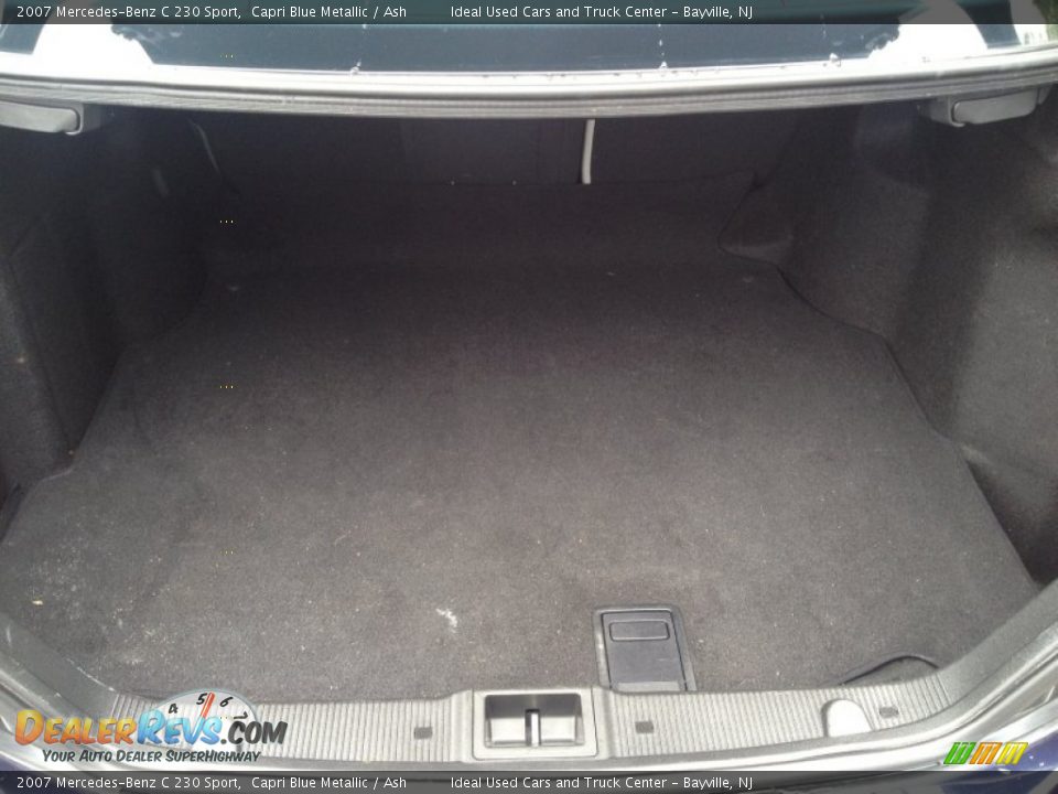 2007 Mercedes-Benz C 230 Sport Capri Blue Metallic / Ash Photo #32