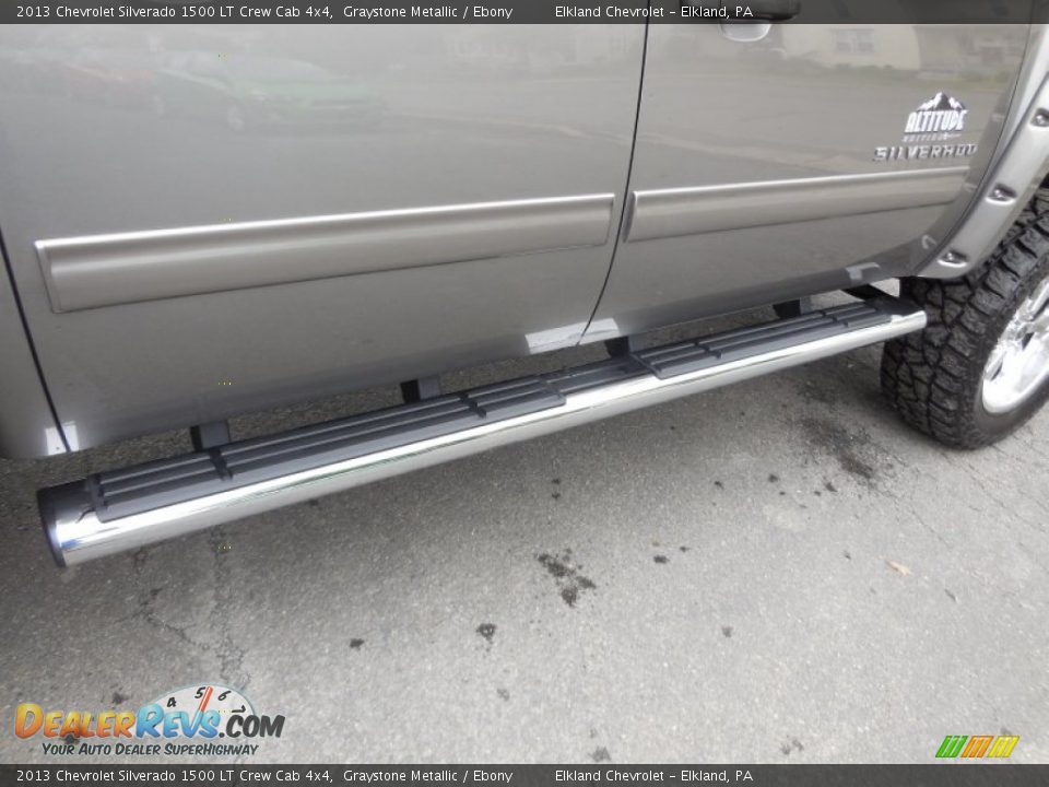 2013 Chevrolet Silverado 1500 LT Crew Cab 4x4 Graystone Metallic / Ebony Photo #16