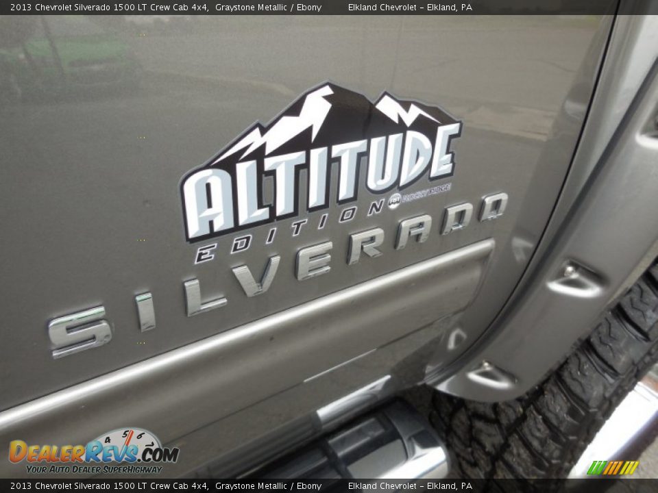 2013 Chevrolet Silverado 1500 LT Crew Cab 4x4 Graystone Metallic / Ebony Photo #18
