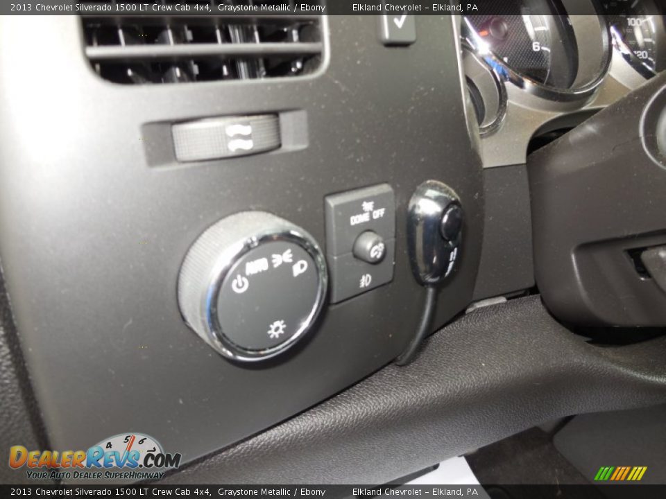 2013 Chevrolet Silverado 1500 LT Crew Cab 4x4 Graystone Metallic / Ebony Photo #24