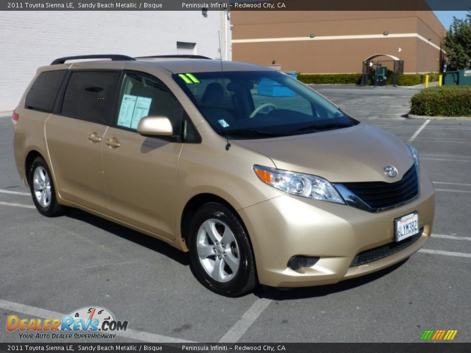 2011 Toyota Sienna LE Sandy Beach Metallic / Bisque Photo #1