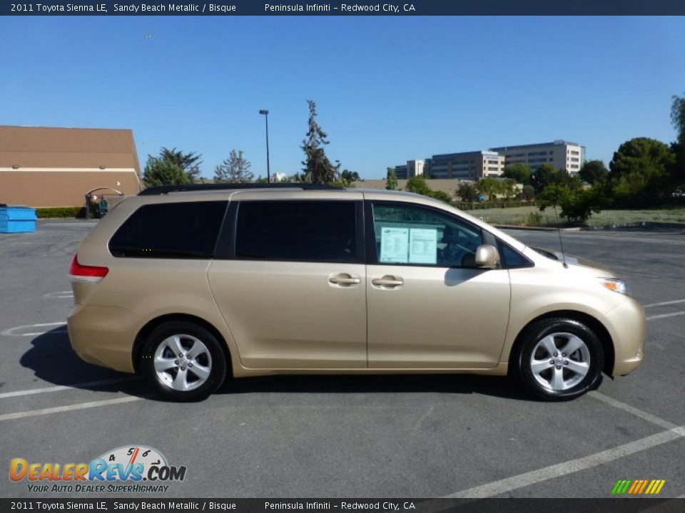 2011 Toyota Sienna LE Sandy Beach Metallic / Bisque Photo #11