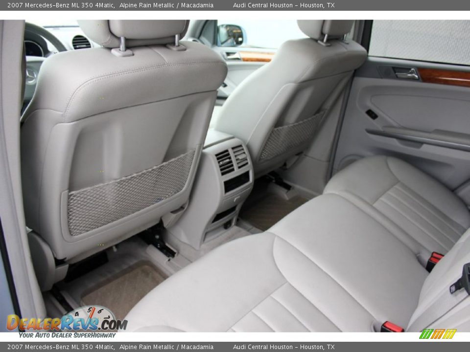 Rear Seat of 2007 Mercedes-Benz ML 350 4Matic Photo #28