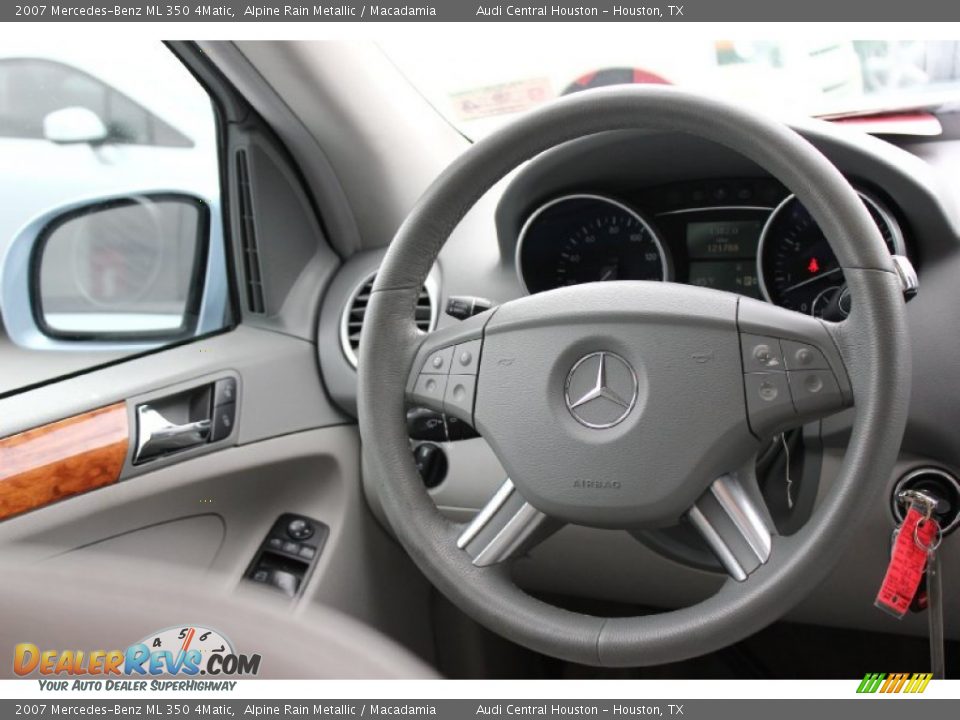 2007 Mercedes-Benz ML 350 4Matic Steering Wheel Photo #31