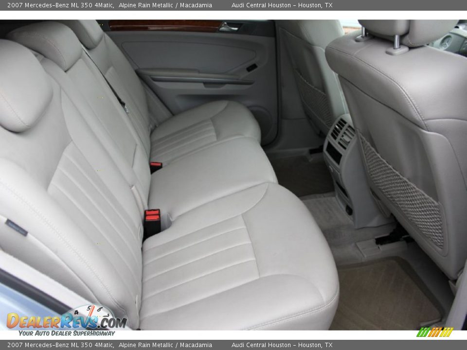 Rear Seat of 2007 Mercedes-Benz ML 350 4Matic Photo #36