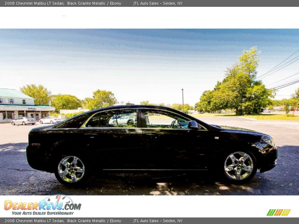 2008 Chevrolet Malibu LT Sedan Black Granite Metallic / Ebony Photo #7