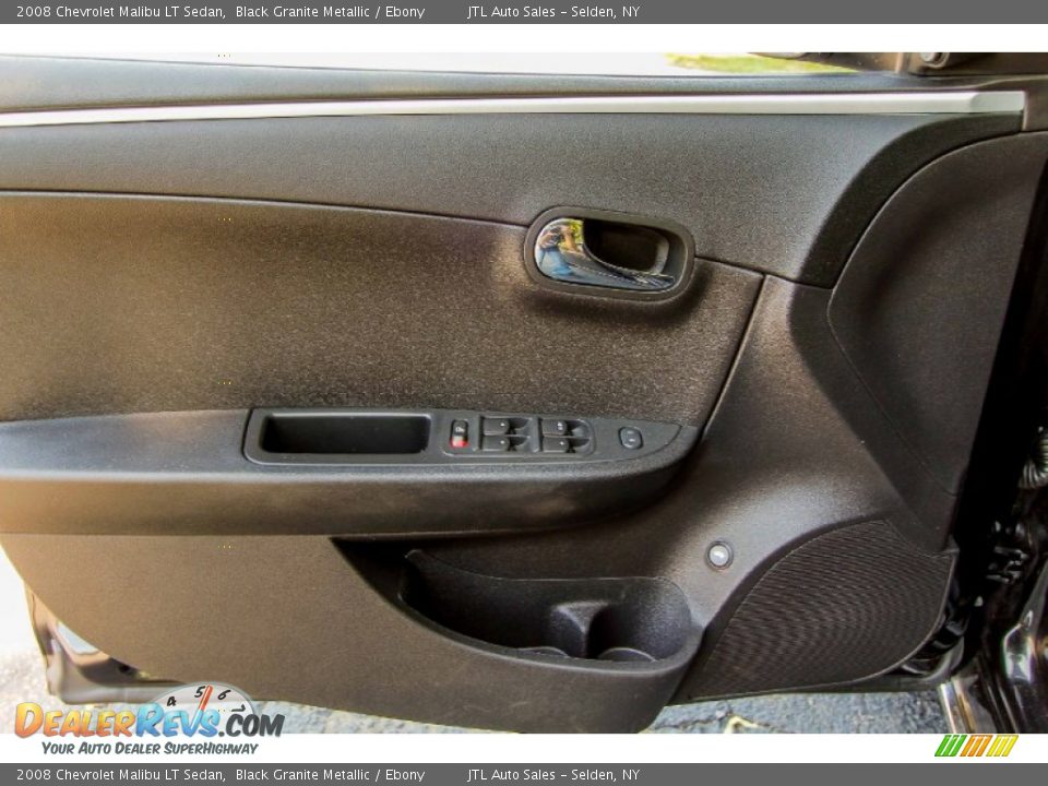 2008 Chevrolet Malibu LT Sedan Black Granite Metallic / Ebony Photo #11