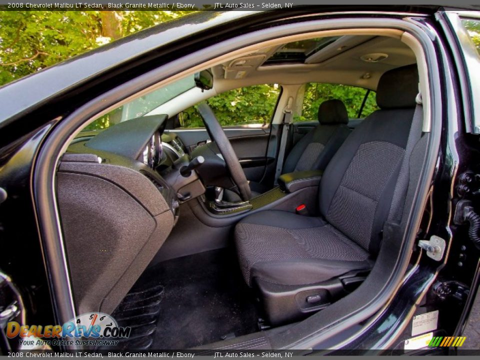 Front Seat of 2008 Chevrolet Malibu LT Sedan Photo #12