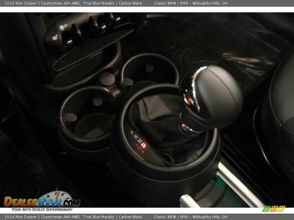 2014 Mini Cooper S Countryman All4 AWD True Blue Metallic / Carbon Black Photo #11
