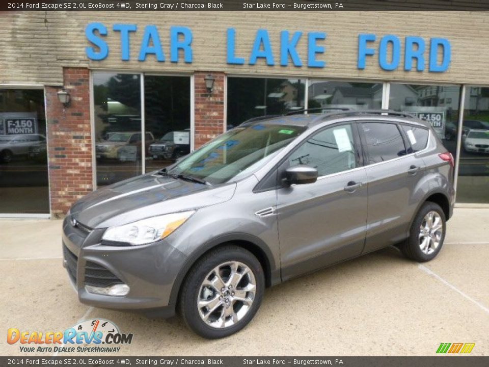 2014 Ford Escape SE 2.0L EcoBoost 4WD Sterling Gray / Charcoal Black Photo #1