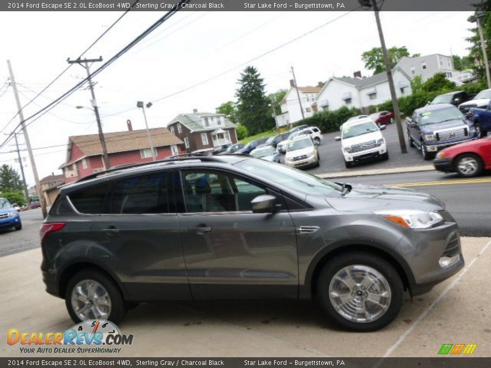 2014 Ford Escape SE 2.0L EcoBoost 4WD Sterling Gray / Charcoal Black Photo #4