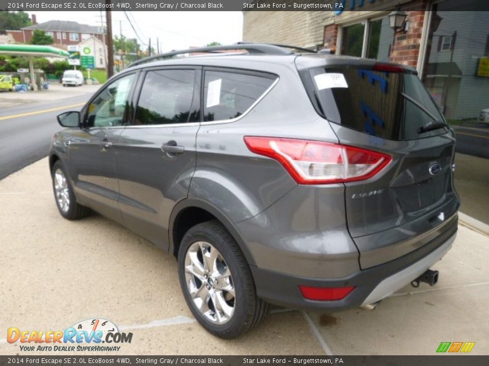 2014 Ford Escape SE 2.0L EcoBoost 4WD Sterling Gray / Charcoal Black Photo #6