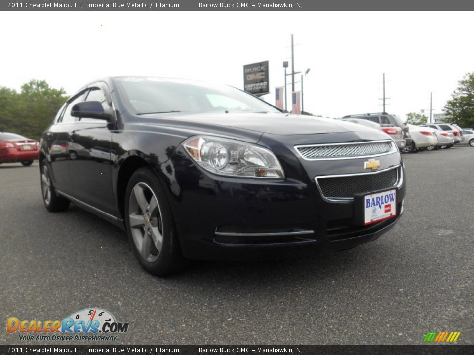 2011 Chevrolet Malibu LT Imperial Blue Metallic / Titanium Photo #1