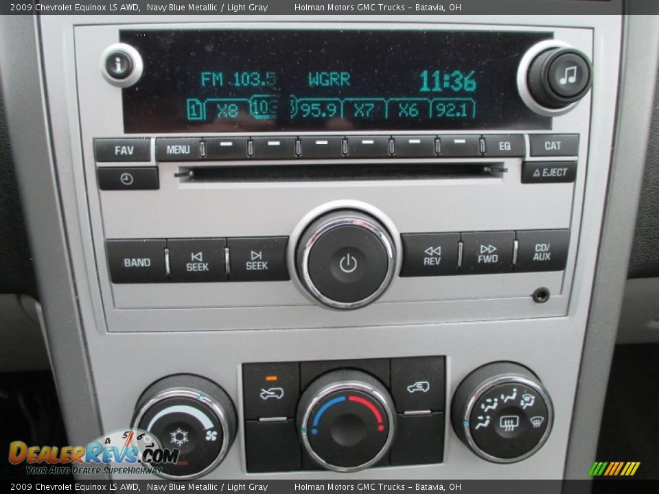 Controls of 2009 Chevrolet Equinox LS AWD Photo #5