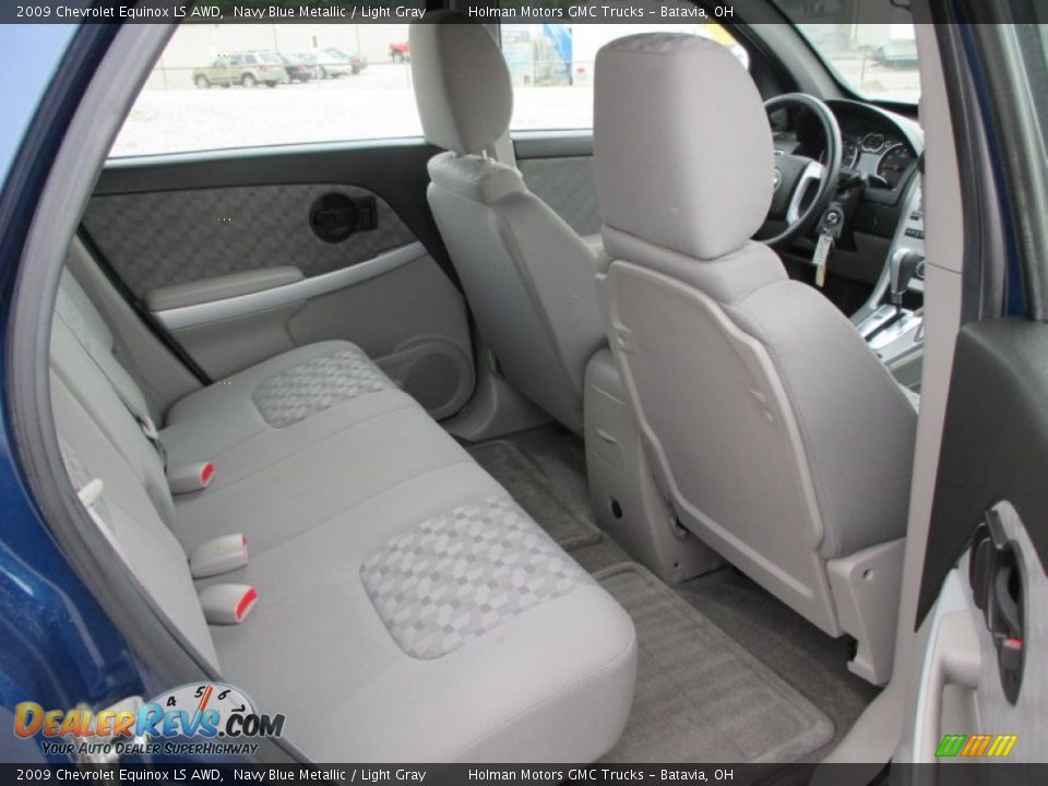 Rear Seat of 2009 Chevrolet Equinox LS AWD Photo #23
