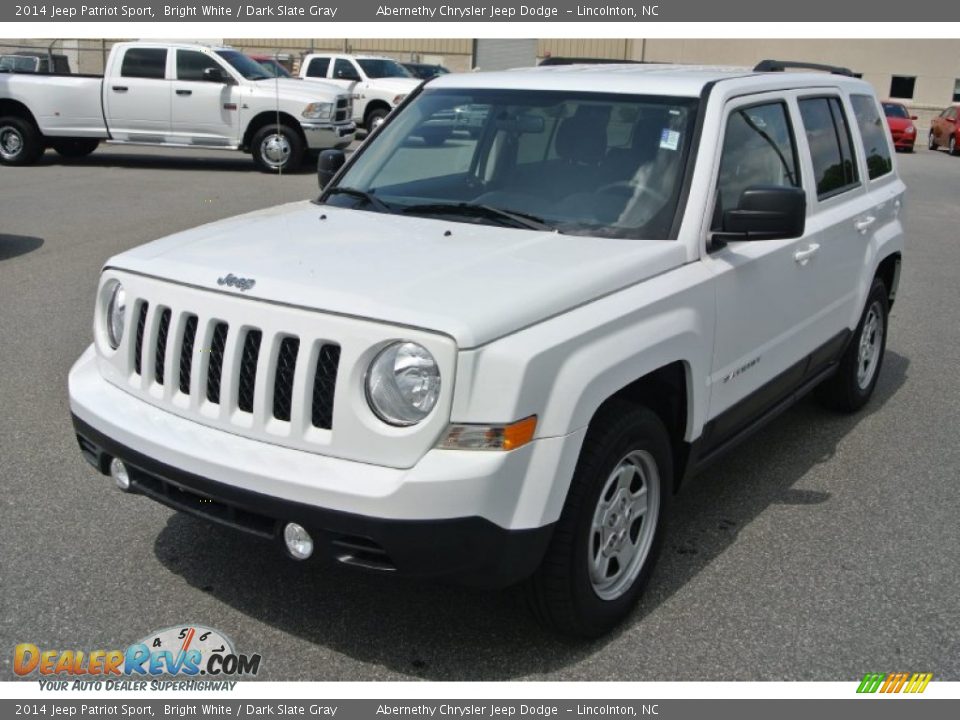 2014 Jeep Patriot Sport Bright White / Dark Slate Gray Photo #1
