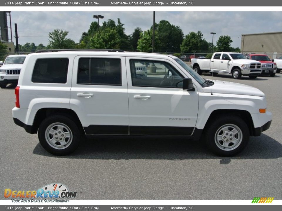 2014 Jeep Patriot Sport Bright White / Dark Slate Gray Photo #6