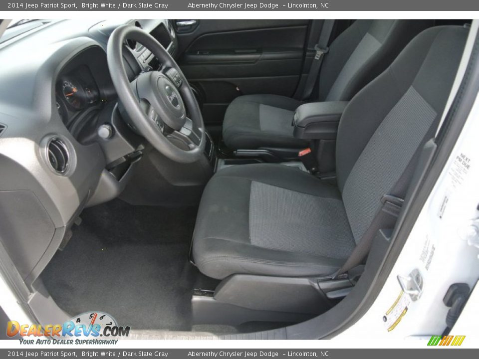 2014 Jeep Patriot Sport Bright White / Dark Slate Gray Photo #8