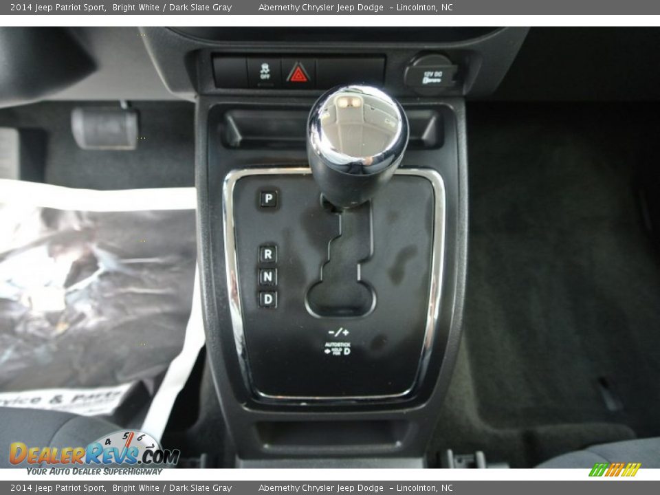 2014 Jeep Patriot Sport Bright White / Dark Slate Gray Photo #12