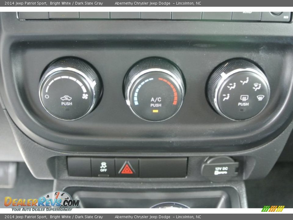 2014 Jeep Patriot Sport Bright White / Dark Slate Gray Photo #13