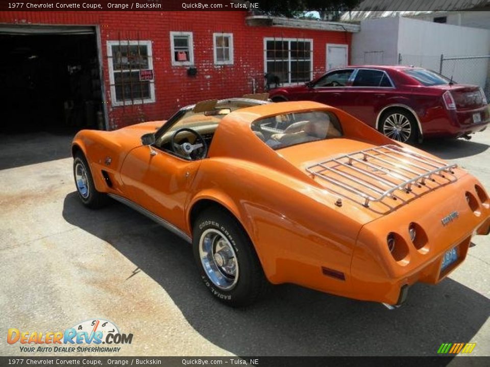 Orange 1977 Chevrolet Corvette Coupe Photo #5