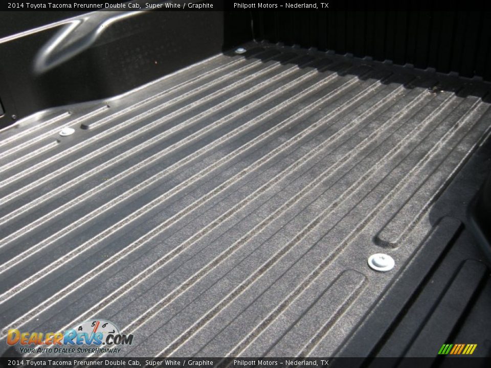 2014 Toyota Tacoma Prerunner Double Cab Super White / Graphite Photo #18