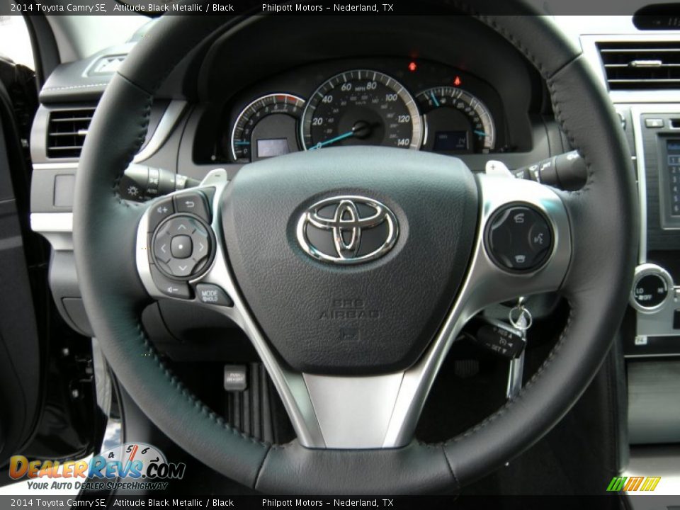 2014 Toyota Camry SE Attitude Black Metallic / Black Photo #29
