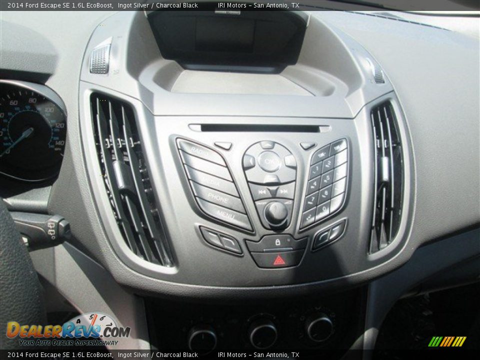 2014 Ford Escape SE 1.6L EcoBoost Ingot Silver / Charcoal Black Photo #11