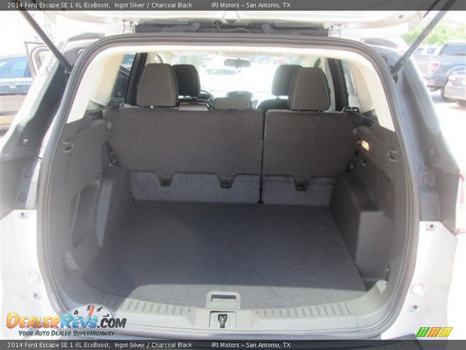 2014 Ford Escape SE 1.6L EcoBoost Ingot Silver / Charcoal Black Photo #13