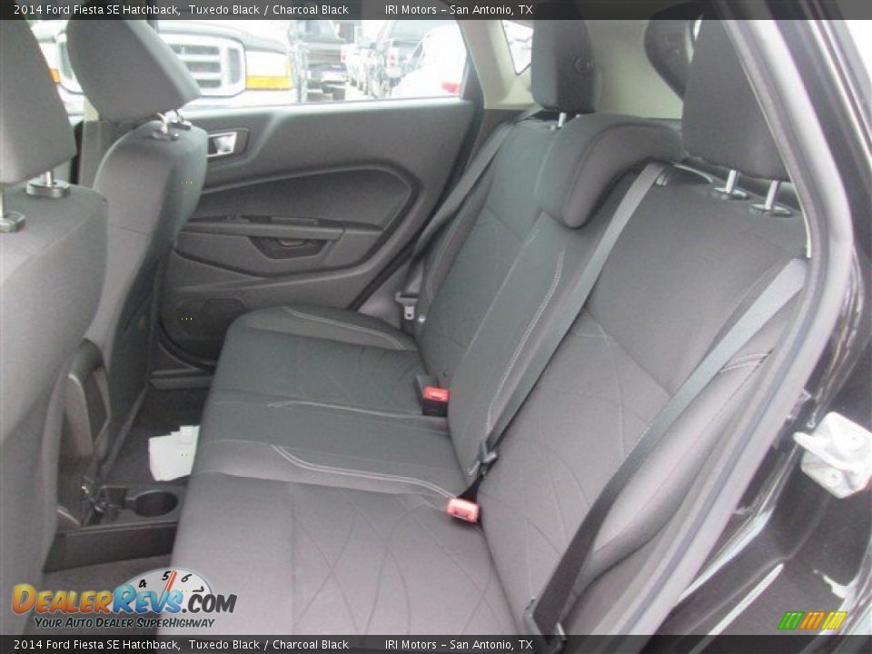 2014 Ford Fiesta SE Hatchback Tuxedo Black / Charcoal Black Photo #12