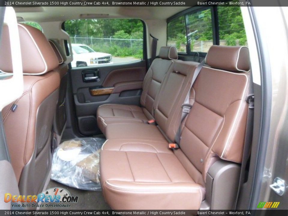 2014 Chevrolet Silverado 1500 High Country Crew Cab 4x4 Brownstone Metallic / High Country Saddle Photo #11