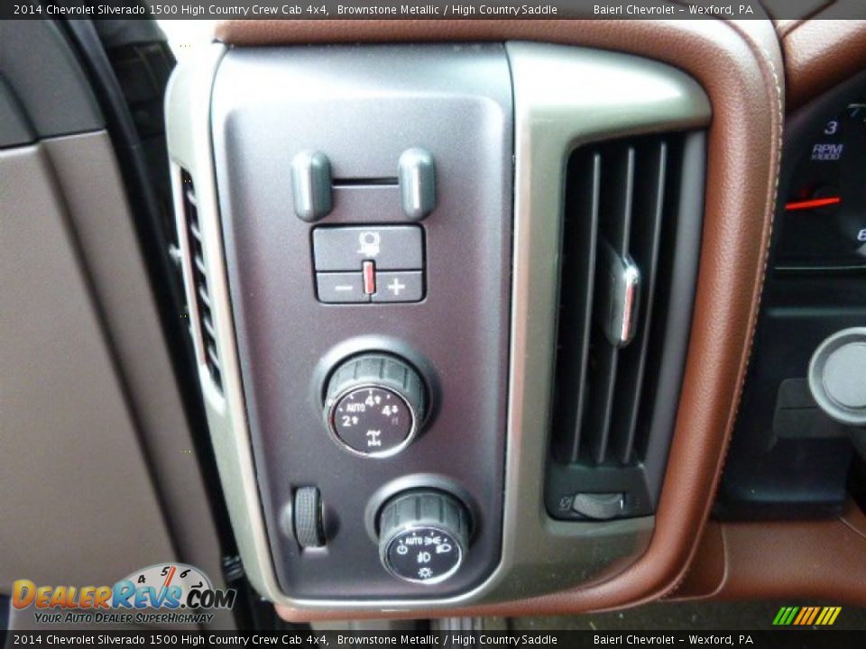 2014 Chevrolet Silverado 1500 High Country Crew Cab 4x4 Brownstone Metallic / High Country Saddle Photo #15
