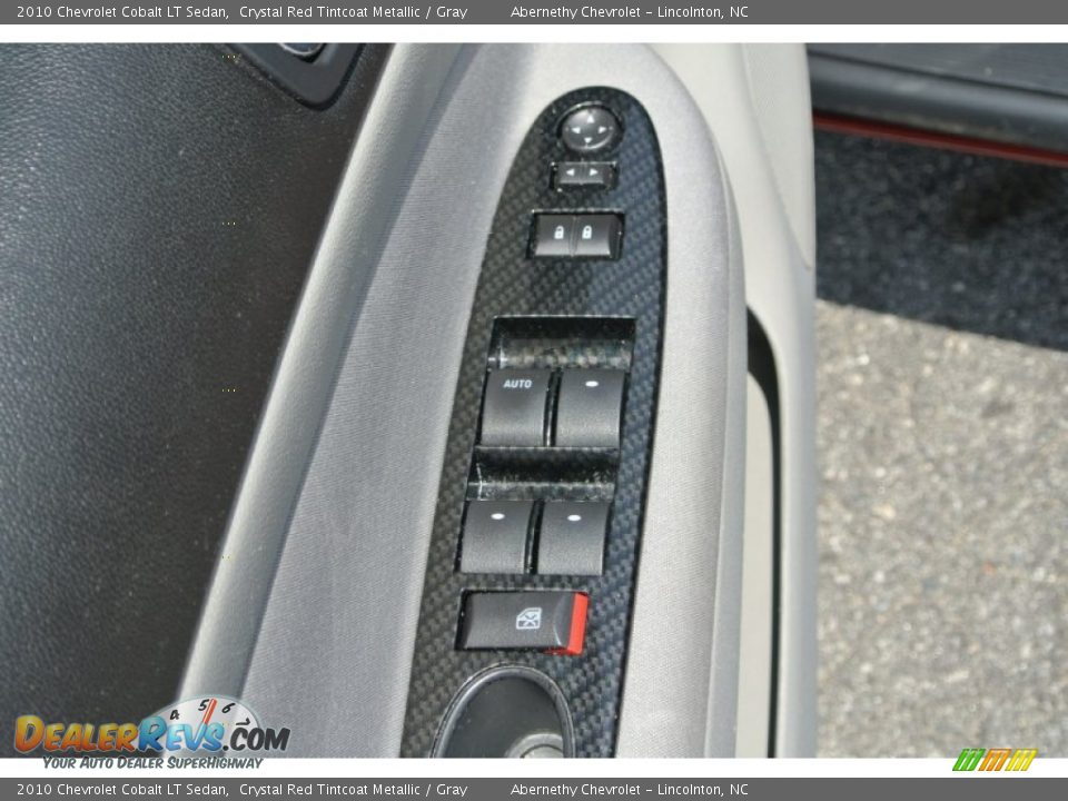 2010 Chevrolet Cobalt LT Sedan Crystal Red Tintcoat Metallic / Gray Photo #10