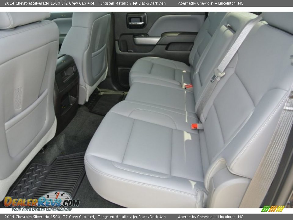 2014 Chevrolet Silverado 1500 LTZ Crew Cab 4x4 Tungsten Metallic / Jet Black/Dark Ash Photo #16