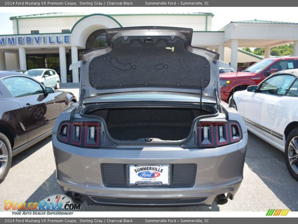 2014 Ford Mustang V6 Premium Coupe Sterling Gray / Charcoal Black Photo #20