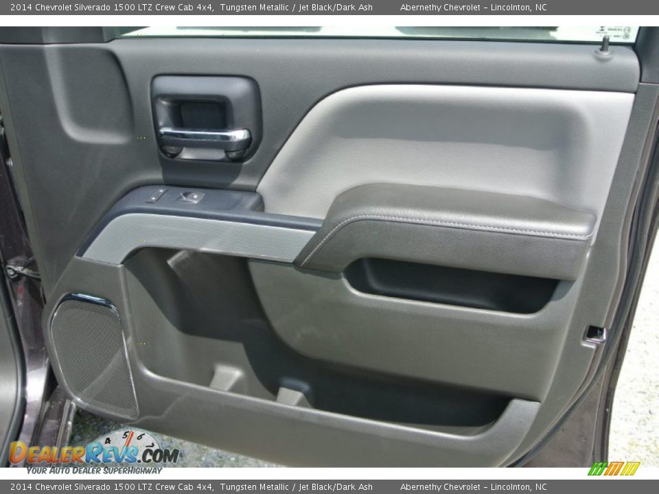 2014 Chevrolet Silverado 1500 LTZ Crew Cab 4x4 Tungsten Metallic / Jet Black/Dark Ash Photo #19