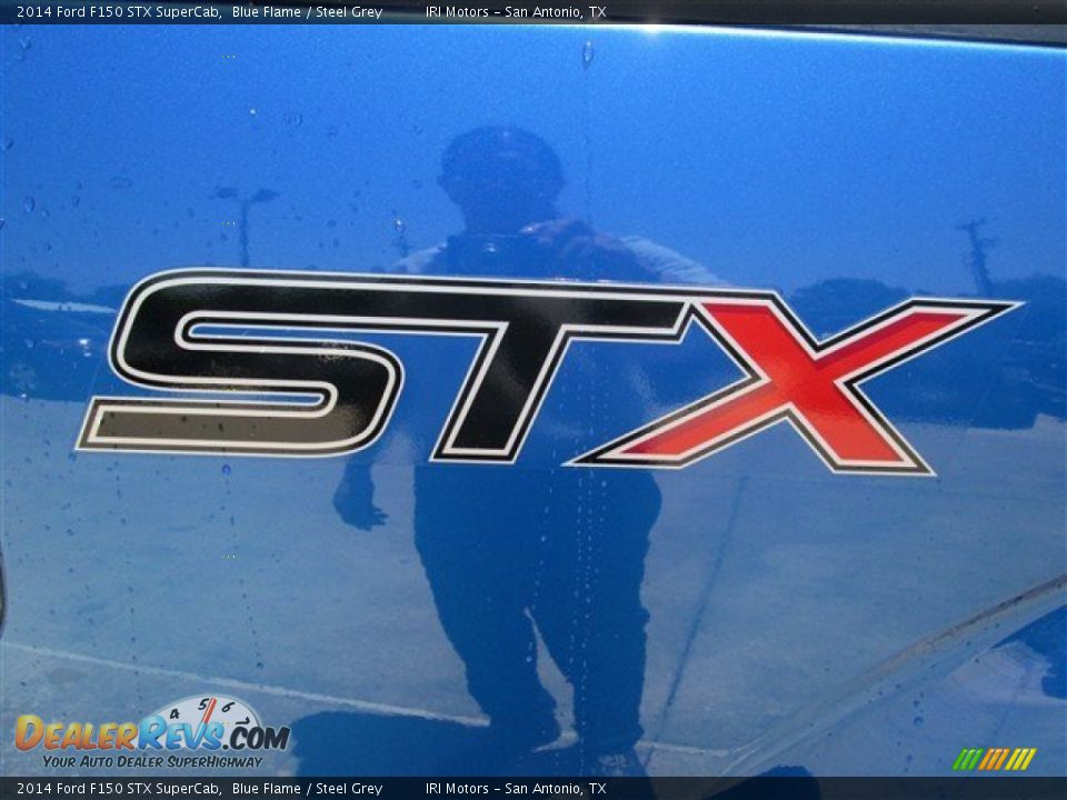 2014 Ford F150 STX SuperCab Blue Flame / Steel Grey Photo #9