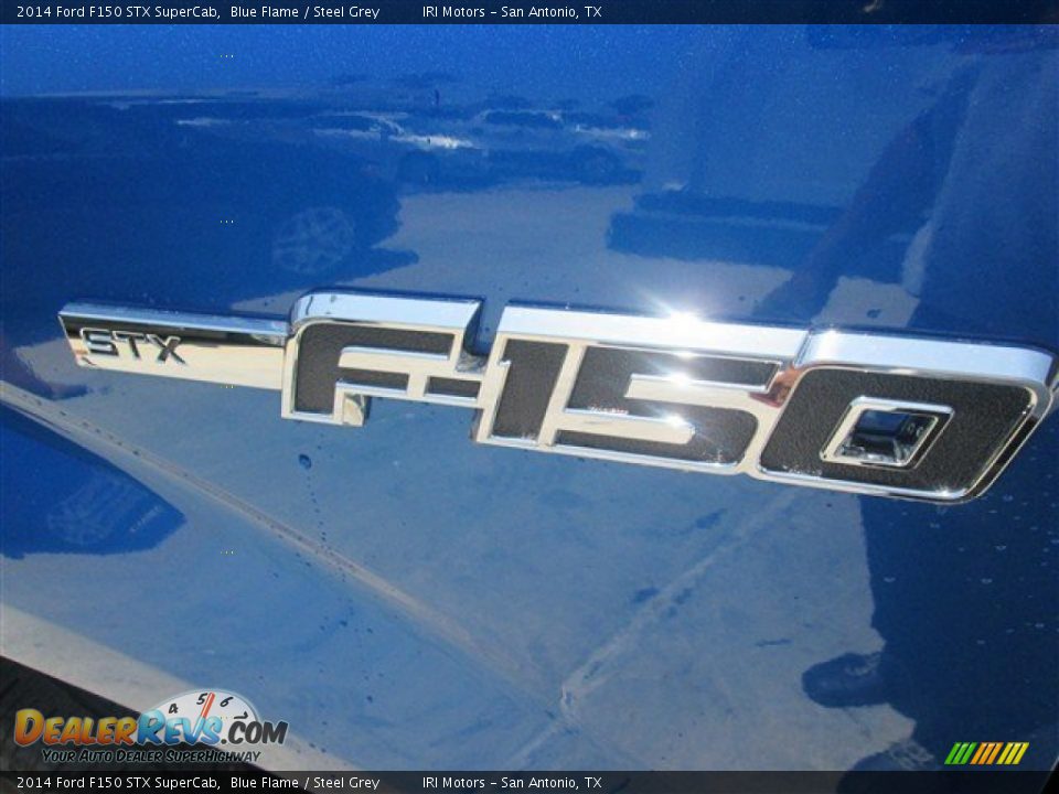 2014 Ford F150 STX SuperCab Blue Flame / Steel Grey Photo #10