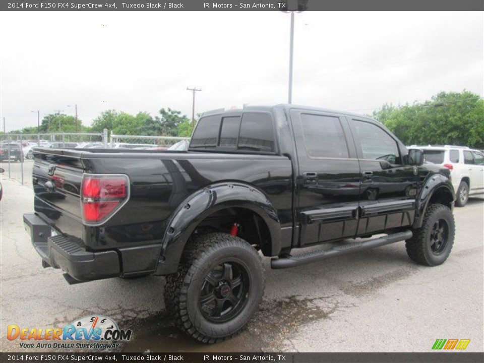 2014 Ford F150 FX4 SuperCrew 4x4 Tuxedo Black / Black Photo #4