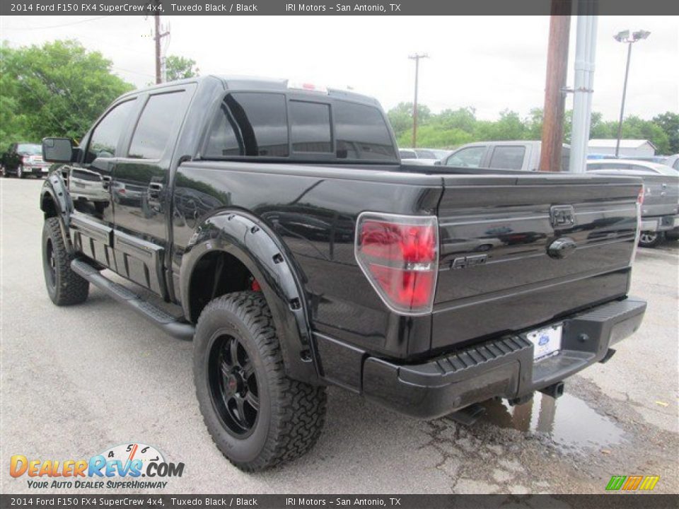 2014 Ford F150 FX4 SuperCrew 4x4 Tuxedo Black / Black Photo #6